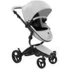 MIMA Xari 4G 2funkciós babakocsi Black váz - Snow white